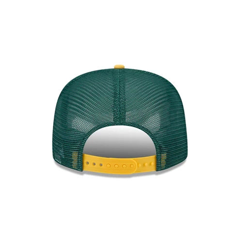 New Era Oakland Athletics Retro Script 9FIFTY A-Frame Snapback Trucker product image 5, provided for visual reference and