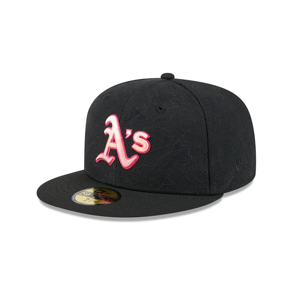 New Era Oakland Athletics Tonal Koi 59FIFTY Fitted Hat product image 2, provided for visual reference and product detail