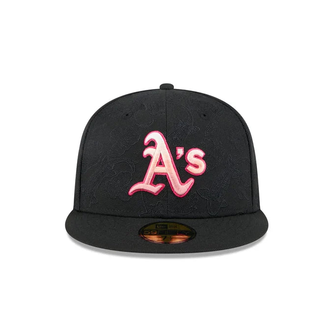 New Era Oakland Athletics Tonal Koi 59FIFTY Fitted Hat product image 3, provided for visual reference and product detail