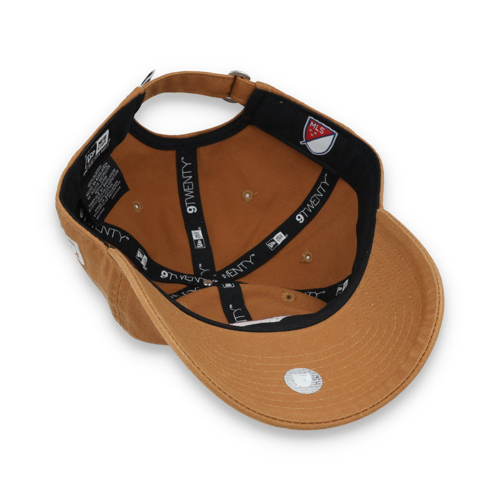 New Era Inter Miami Crest 9TWENTY Adjustable Hat-Khaki product image 7, provided for visual reference and product detail