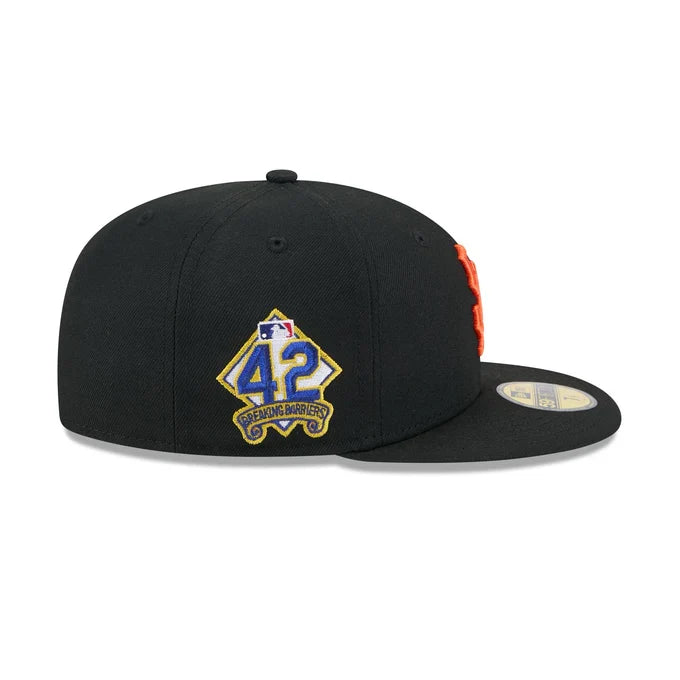New Era San Francisco Giants Jackie Robinson Day 2025 59FIFTY Fitted Hat product image 3, provided for visual reference and