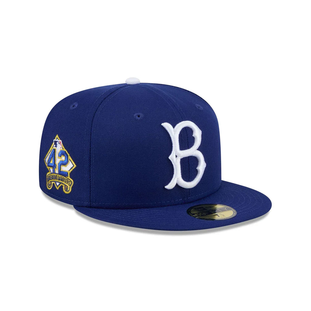 New Era Brooklyn Dodgers Jackie Robinson Day 2025 59FIFTY Fitted Hat product image 1, provided for visual reference and