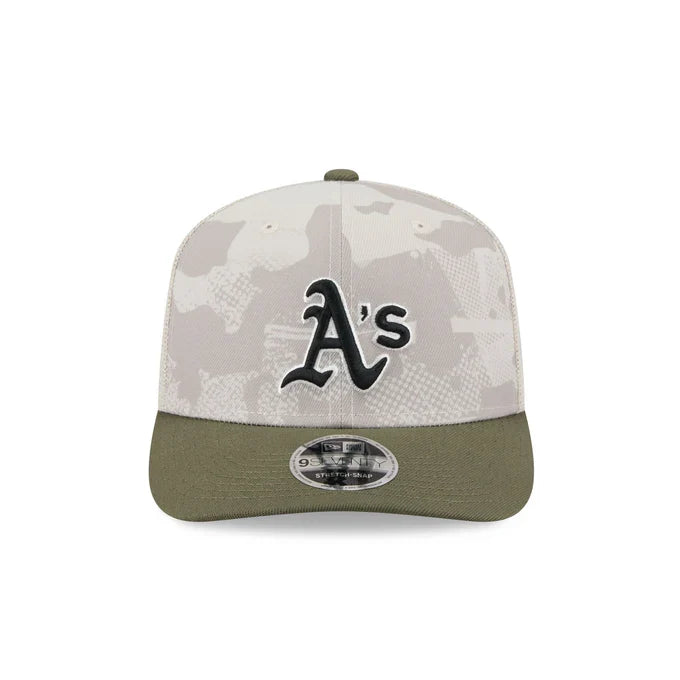 New Era Athletics Armed Force Day 9SEVENTY Stretch-Snap Hat product image 3, provided for visual reference and product