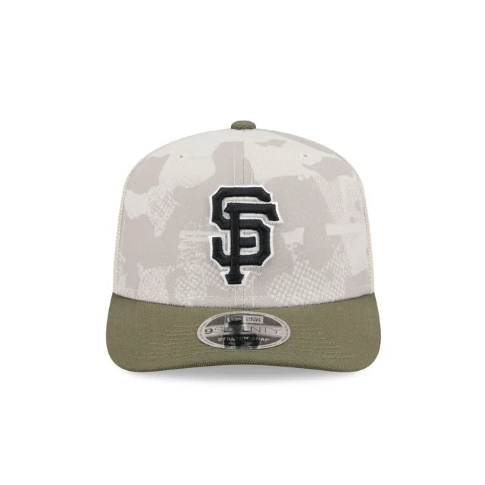 New Era San Francisco Giants Armed Force Day 9SEVENTY Stretch-Snap Hat product image 3, provided for visual reference and