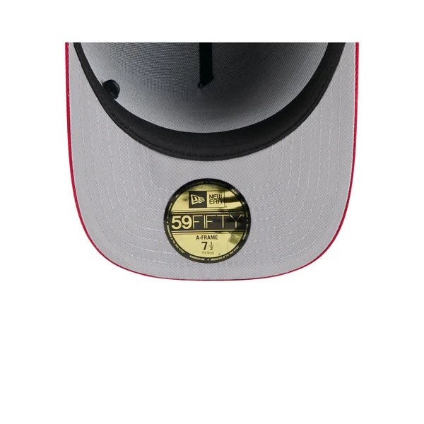 New Era San Francisco 49ers 2025 NFL Draft A-Frame 59FIFTY Fitted Hat product image 6, provided for visual reference and