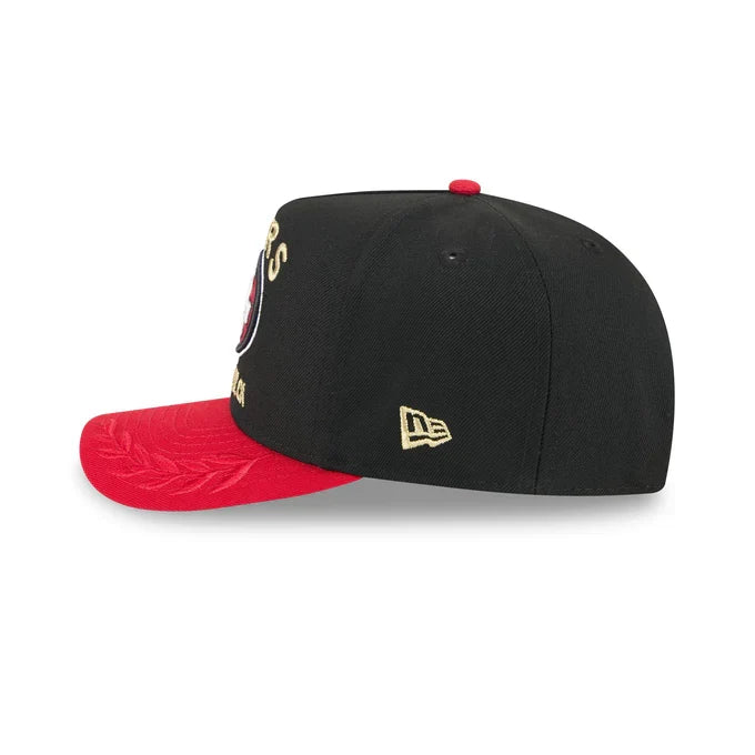 New Era San Francisco 49ers 2025 NFL Draft A-Frame 9FIFTY Snapback Hat-Black product image 4, provided for visual reference
