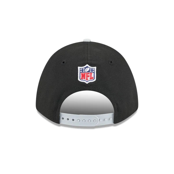 New Era Las Vegas Raiders 2025 NFL Draft 9FORTY M-Crown Snap Hat-Black product image 6, provided for visual reference and