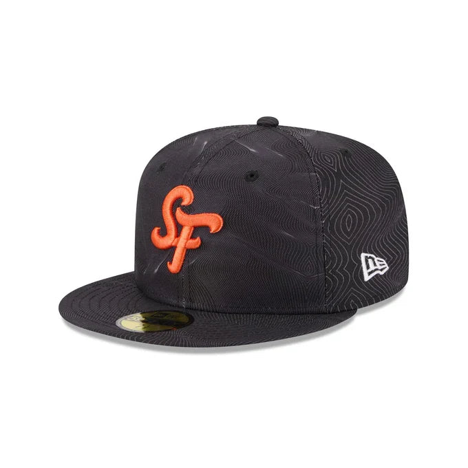 New Era San Francisco Giants City Connect Fan Pack 59FIFTY Fitted Hat-Black product image 2, provided for visual reference