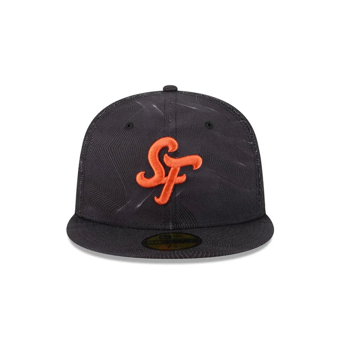 New Era San Francisco Giants City Connect Fan Pack 59FIFTY Fitted Hat-Black product image 3, provided for visual reference