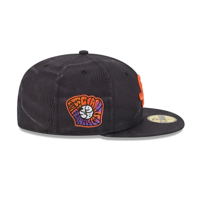 New Era San Francisco Giants City Connect Fan Pack 59FIFTY Fitted Hat-Black product image 5, provided for visual reference