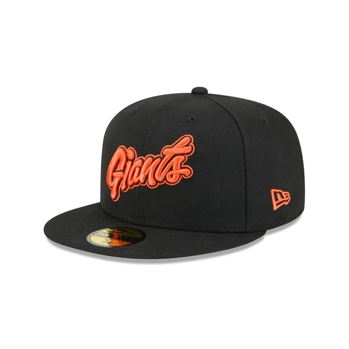 New Era San Francisco Giants City Connect Fan Pack 59FIFTY Fitted Hat-Black product image 2, provided for visual reference