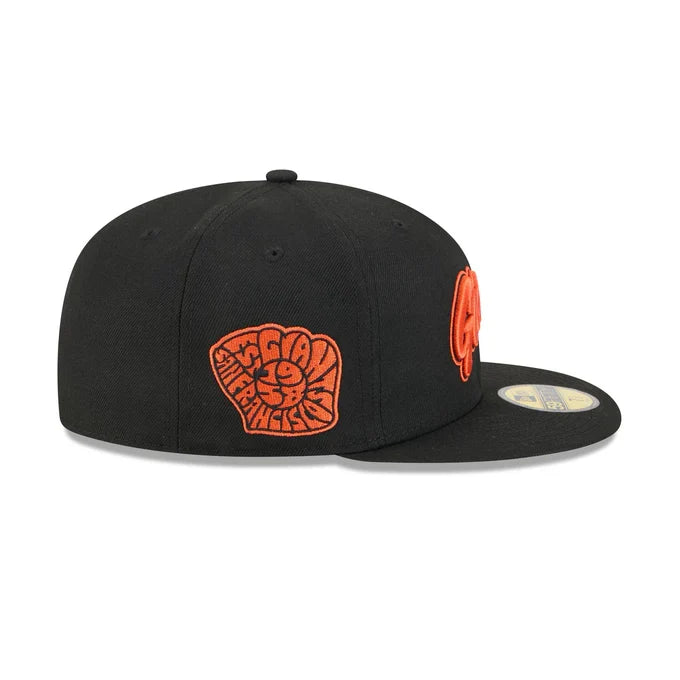 New Era San Francisco Giants City Connect Fan Pack 59FIFTY Fitted Hat-Black product image 5, provided for visual reference