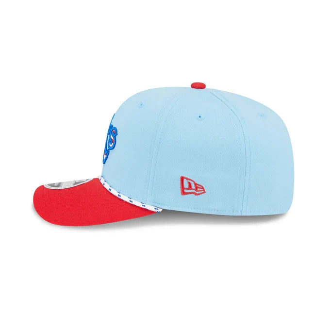 New Era Athletics Independence Day 9SEVENTY Stretch-Snap Hat product image 4, provided for visual reference and product