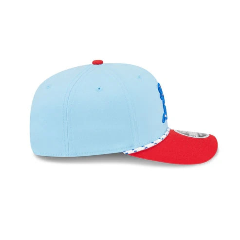 New Era Athletics Independence Day 9SEVENTY Stretch-Snap Hat product image 5, provided for visual reference and product