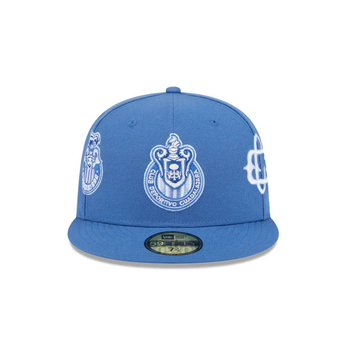 New Era Chivas All Leagues 59FIFTY Fitted Hat-Indigo product image 3, provided for visual reference and product detail review