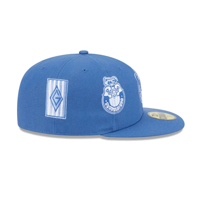 New Era Chivas All Leagues 59FIFTY Fitted Hat-Indigo product image 5, provided for visual reference and product detail review