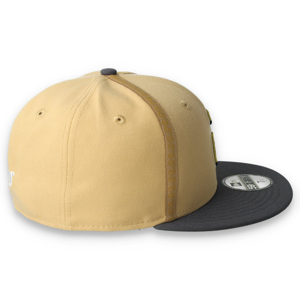 New Era Charros De Jalisco Alternative LMP 59FIFTY Fitted Hat-Brown/Gray product image 4, provided for visual reference and