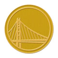 Golden State Warriors Collector Enamel Pin Jewelry Card product image 1, provided for visual reference and product detail
