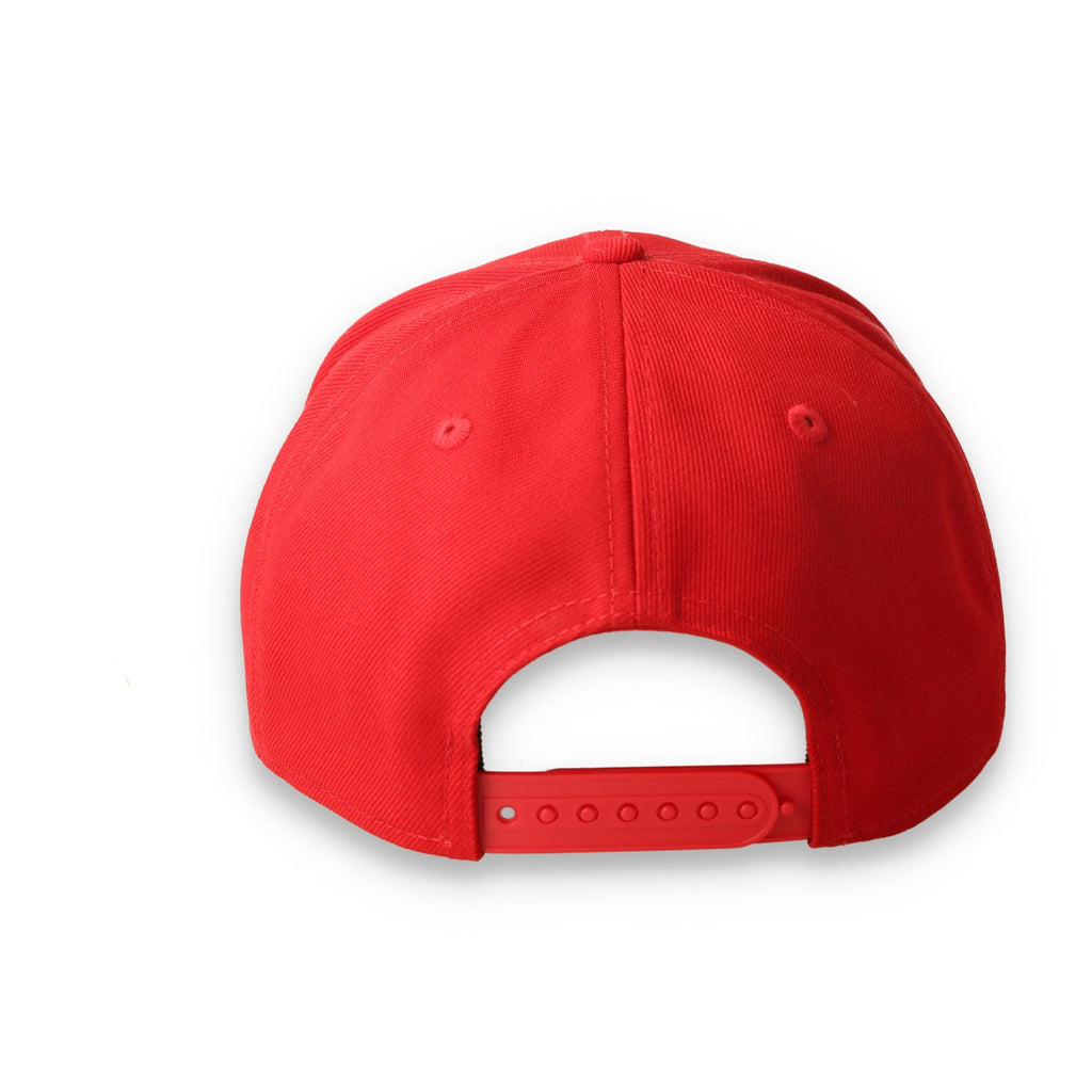 New Era San Francisco 49ers Stated 9SEVENTY Stretch-Snap Hat - Scarlet product image 4, provided for visual reference and