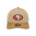 New Era San Francisco 49ers 2Tone 9SEVENTY Trucker Stretch-Snap Hat-Brown/Beige product image 1, provided for visual