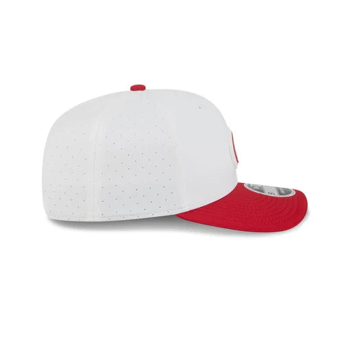 New Era San Francisco 49ers 2025 Training 9SEVENTY Stretch-Snap-White product image 5, provided for visual reference and