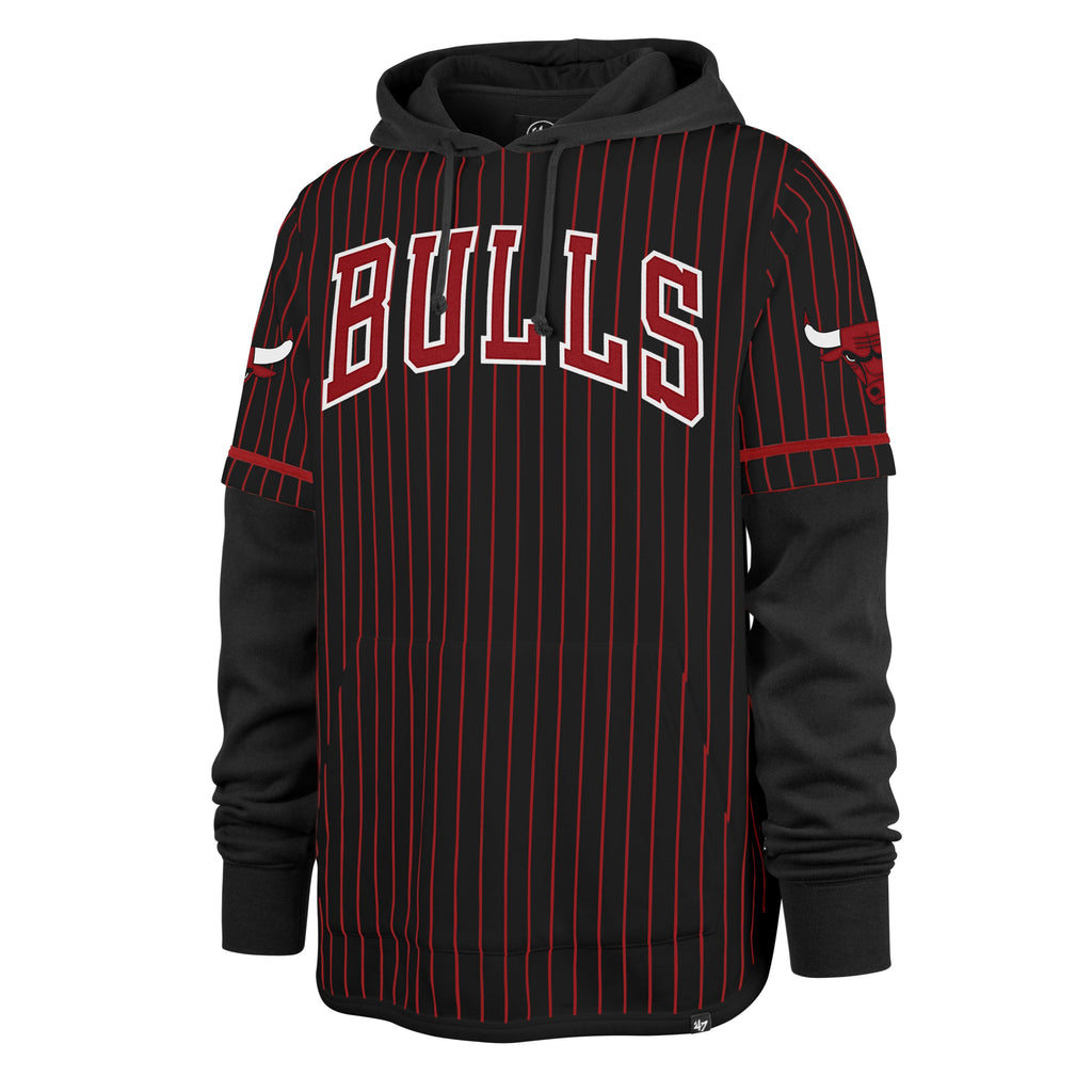 Chicago Bulls 47 Brand Jet Black Pinstripe Double Header product image 1
