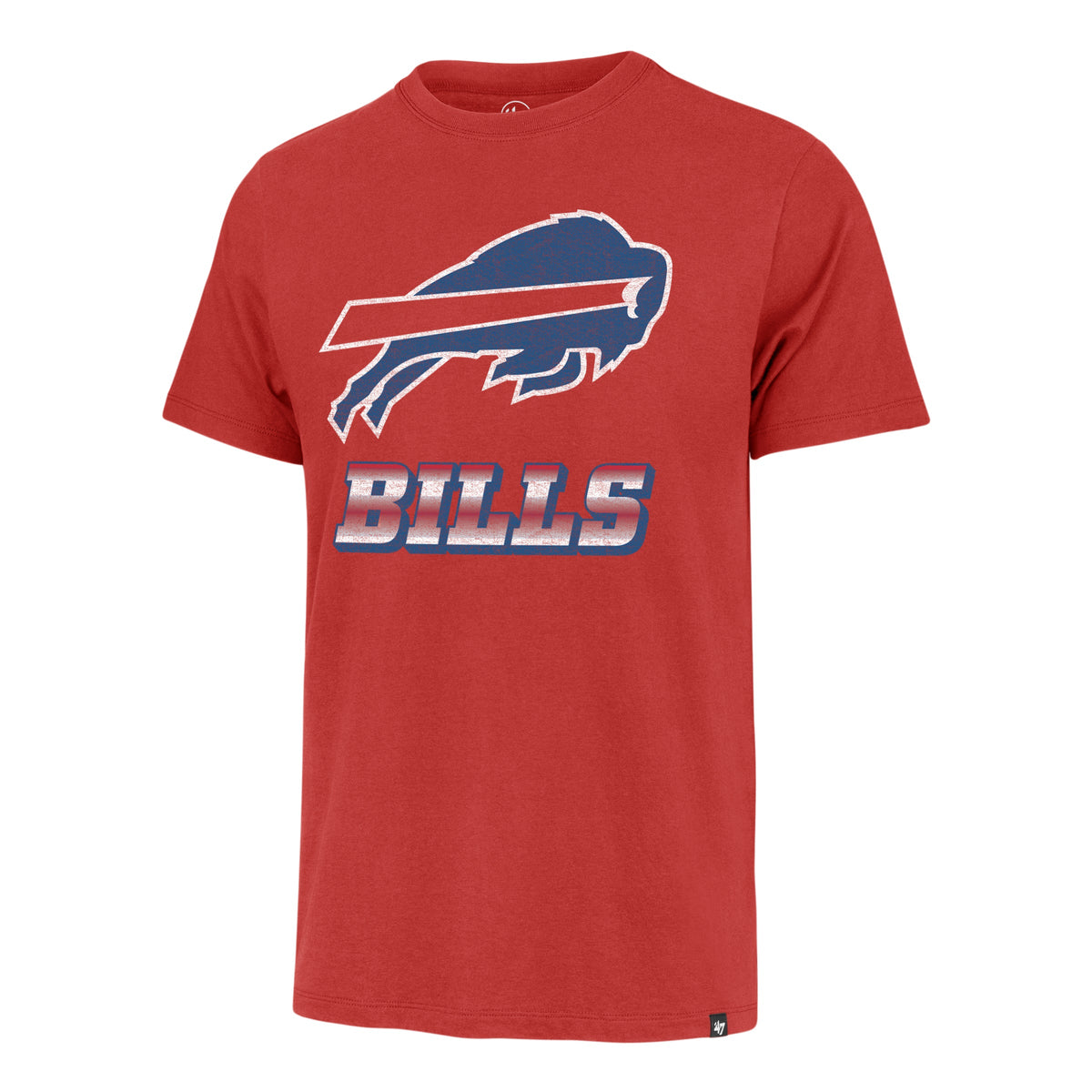 Buffalo Bills 47 Brand Racer Red Upgrade Franklin Tee Men product image 1
