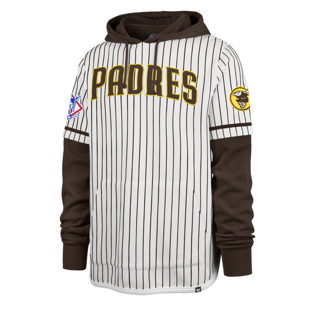 San Diego Padres 47 Brand White Wash Pinstripe Double product image 1