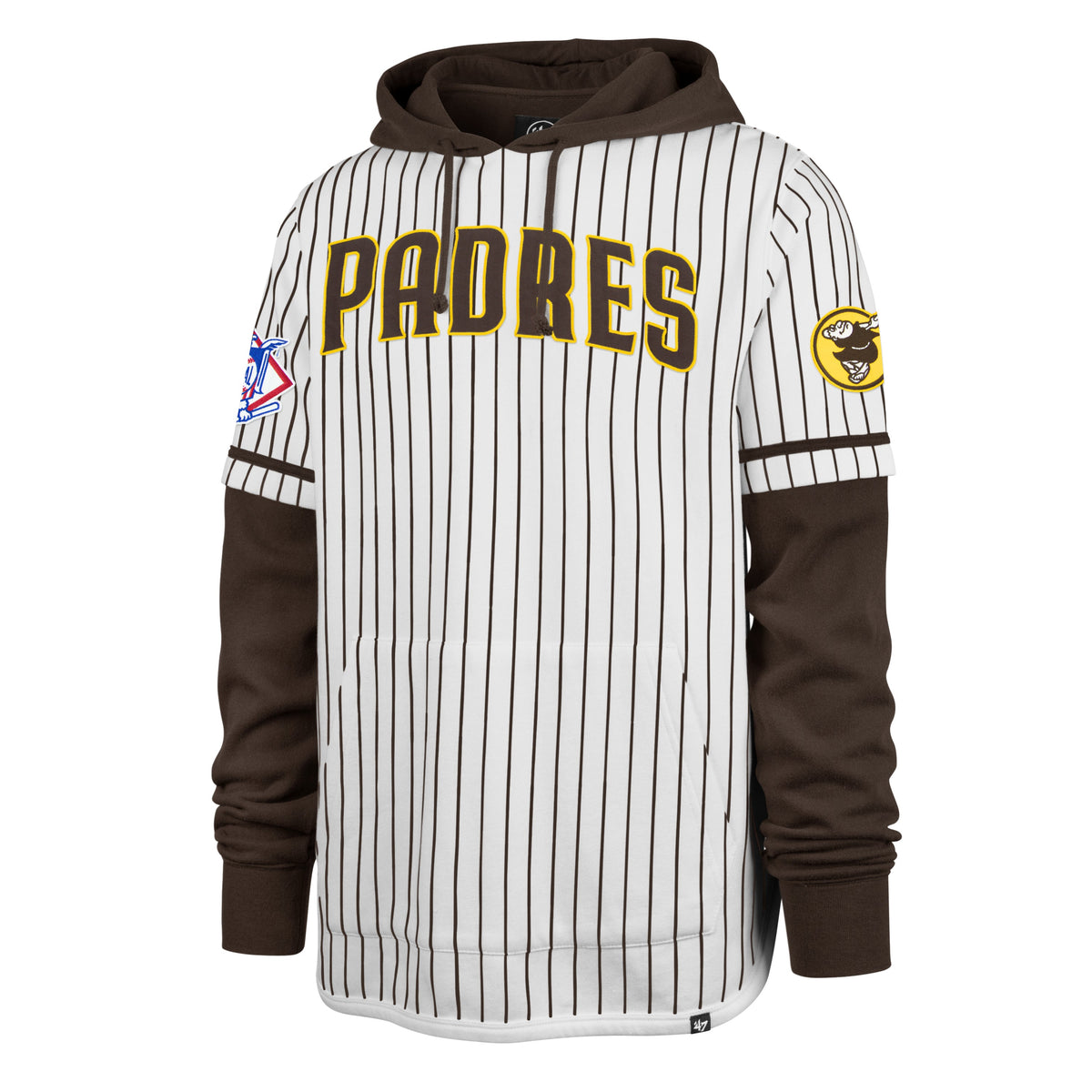 San Diego Padres 47 Brand White Wash Pinstripe Double product image 1