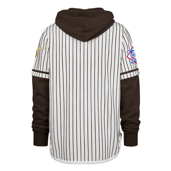 San Diego Padres 47 Brand White Wash Pinstripe Double product image 2