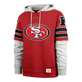 San Francisco 49ers 47 Brand Racer Red Double Header Blitz product image 1