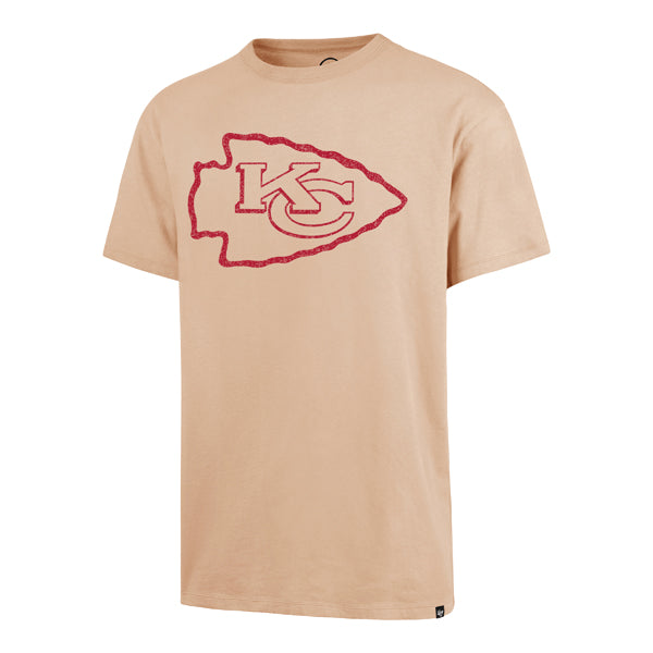Kansas City Chiefs 47 Brand Dusted Khaki Imprint River Tee product image 1