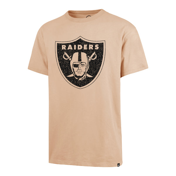 Las Vegas Raiders 47 Brand Dusted Khaki Imprint River Tee product image 1