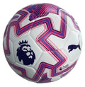 Puma Orbita Premier League Match Soccer Ball 25/26-White/Multicolor product image 1, provided for visual reference and