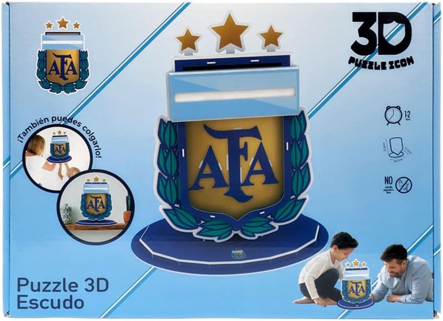 Argentina 3D Puzzle Crest product image 1, provided for visual reference and product detail review