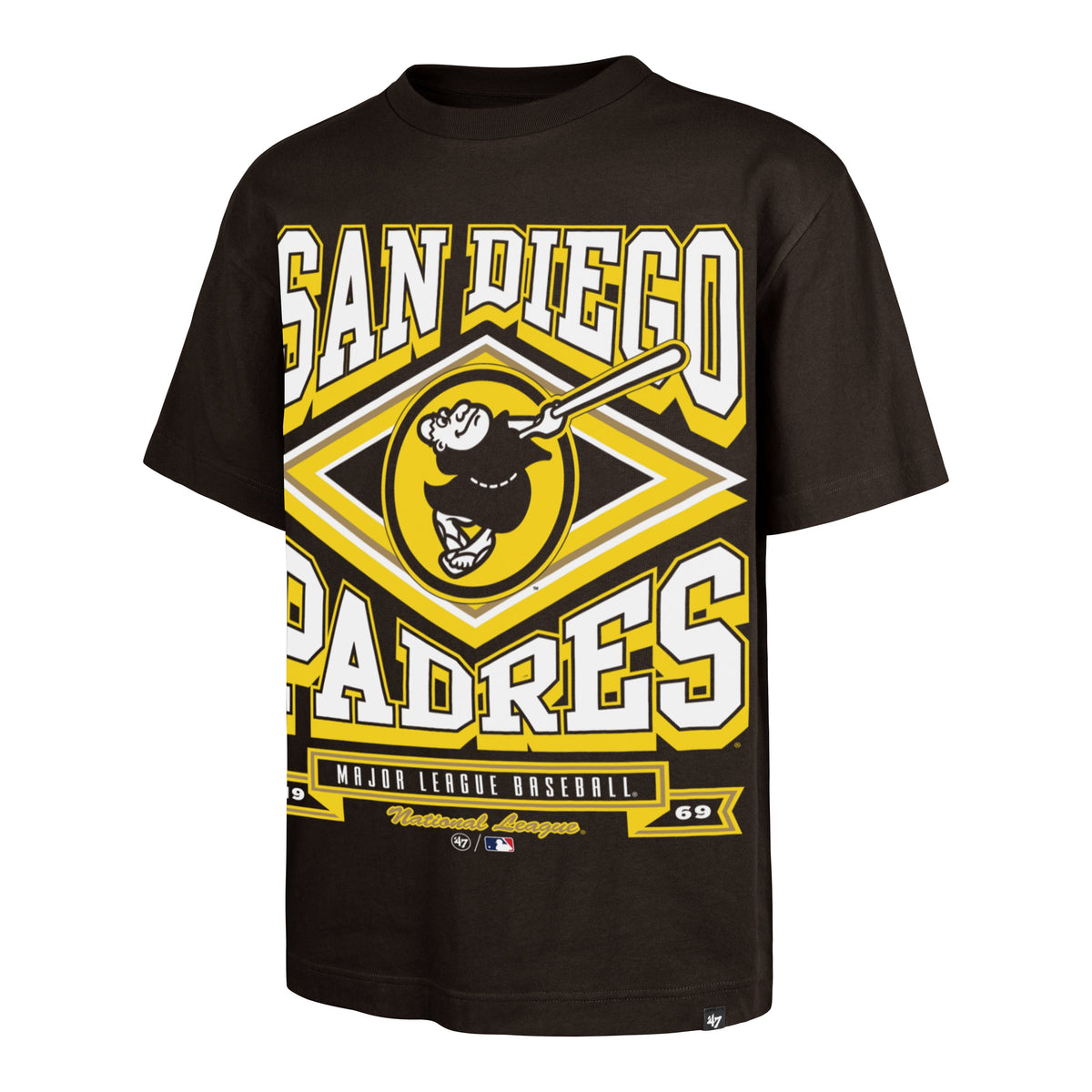 San Diego Padres 47 Brand Brown Heater Foundation Tee Men product image 1
