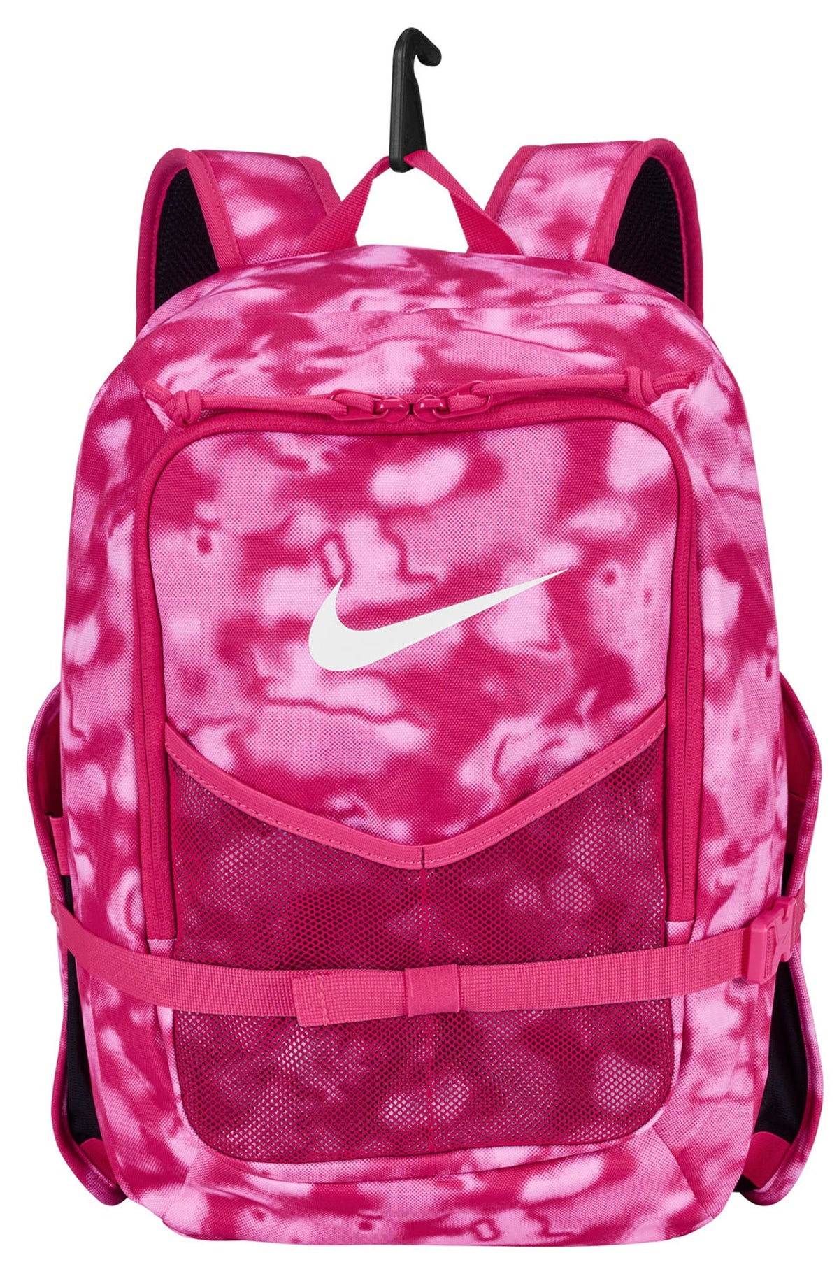 Nike Youth Diamond Select Backpack - Pink/White product image 1, provided for visual reference and product detail review
