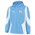 Puma Men Manchester City Pre-Match Woven Anthem Jacket product image 1, provided for visual reference and product detail
