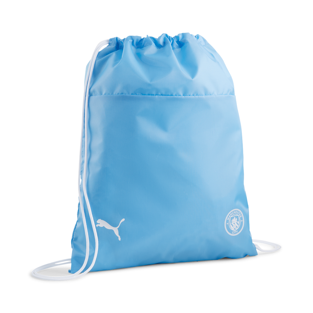 Puma Manchester City Essential Gym Sack product image 1, provided for visual reference and product detail review