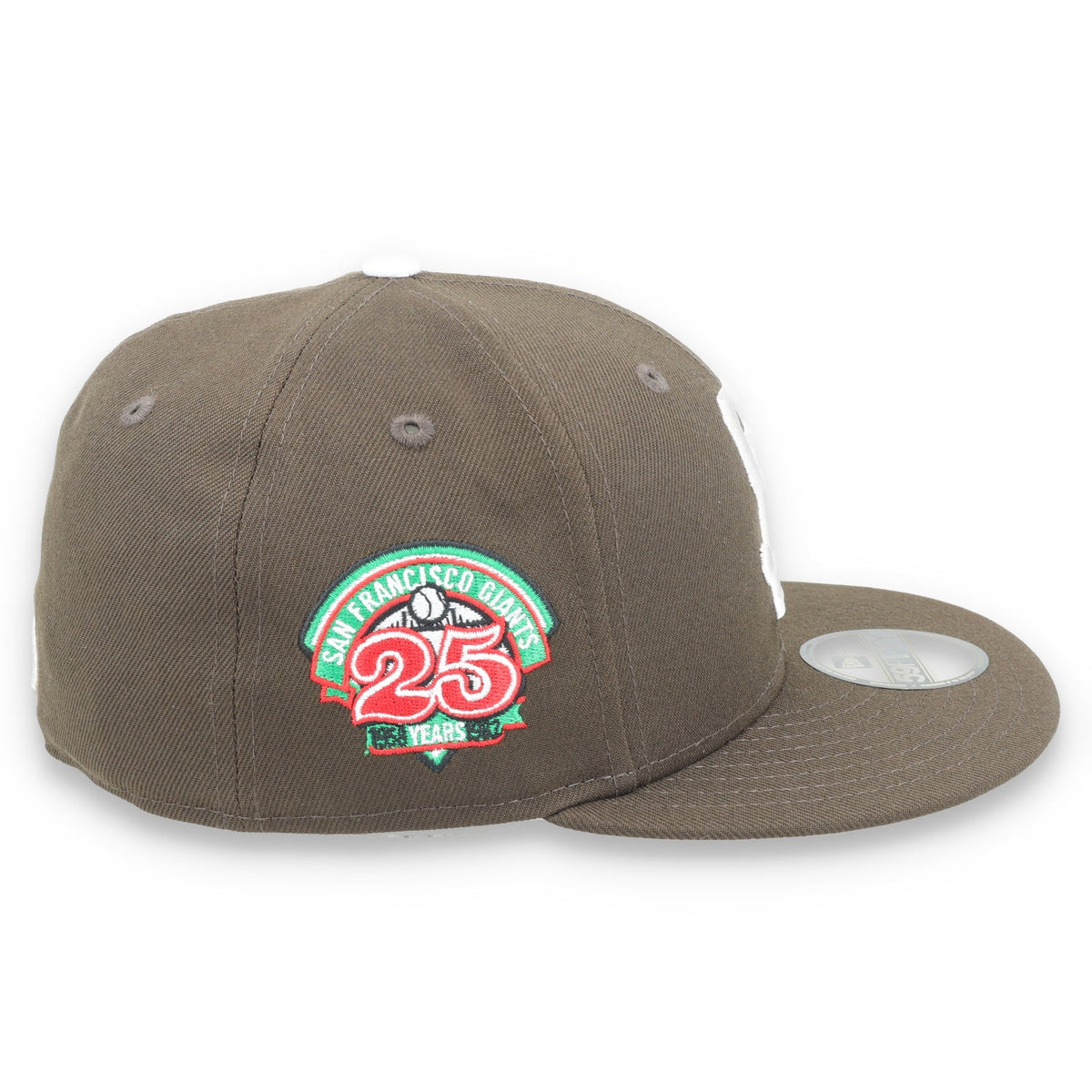 NEW ERA SAN FRANCISCO GIANTS 25th Anniversary 59FIFTY FITTED HAT-Walnut product image 6, provided for visual reference and