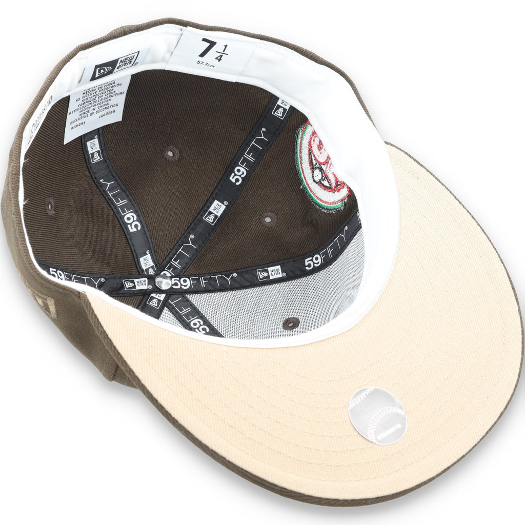 NEW ERA SAN FRANCISCO GIANTS 25th Anniversary 59FIFTY FITTED HAT-Walnut product image 8, provided for visual reference and