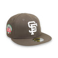NEW ERA SAN FRANCISCO GIANTS 25th Anniversary 59FIFTY FITTED HAT-Walnut product image 1, provided for visual reference and
