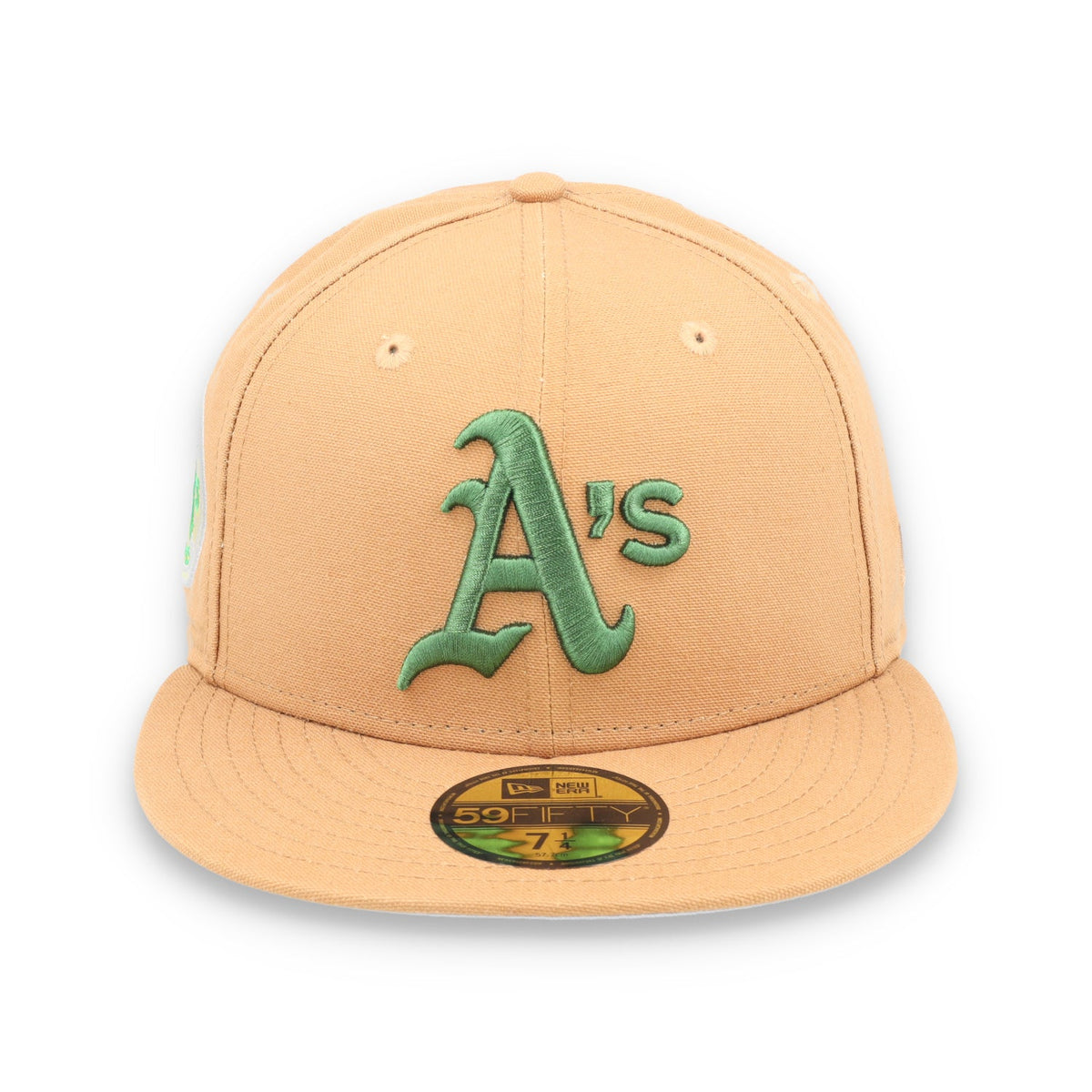 New Era Oakland Athletics 1973 World Series Patch 59FIFTY Fitted-Peanut product image 2, provided for visual reference and