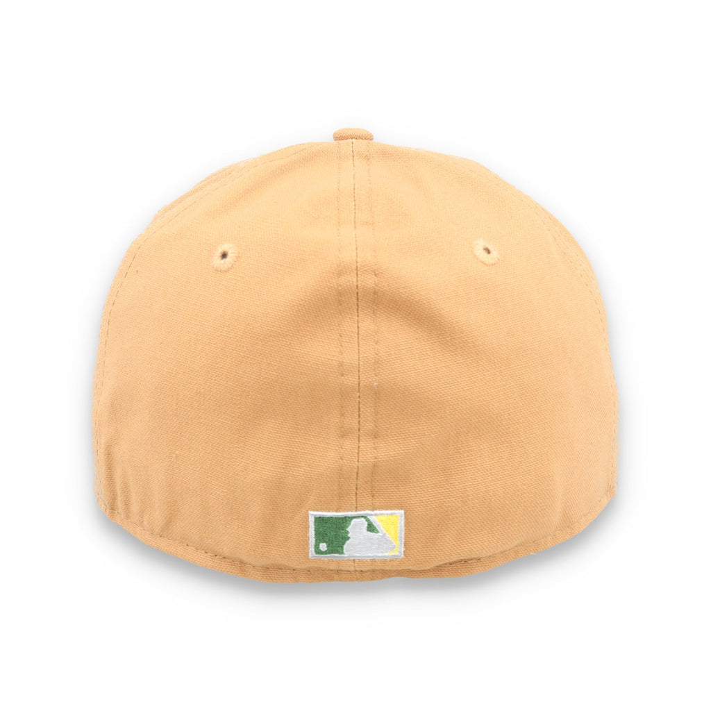 New Era Oakland Athletics 1973 World Series Patch 59FIFTY Fitted-Peanut product image 5, provided for visual reference and