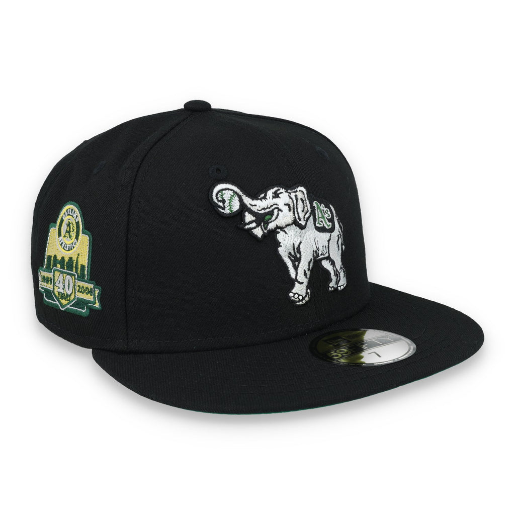 New Era Oakland Athletics 40th Anniversary Patch 59FIFTY Fitted Hat product image 1, provided for visual reference and