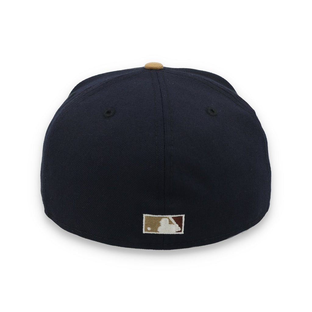 New Era Oakland Athletics 50th Anniversary Side Patch 59fifty Fitted Hat-Navy product image 5, provided for visual reference