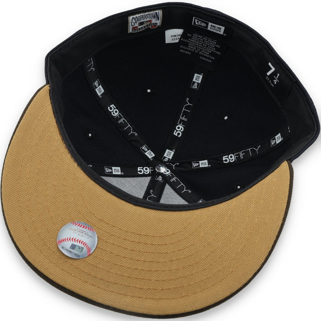New Era Oakland Athletics 50th Anniversary Side Patch 59fifty Fitted Hat-Navy product image 7, provided for visual reference