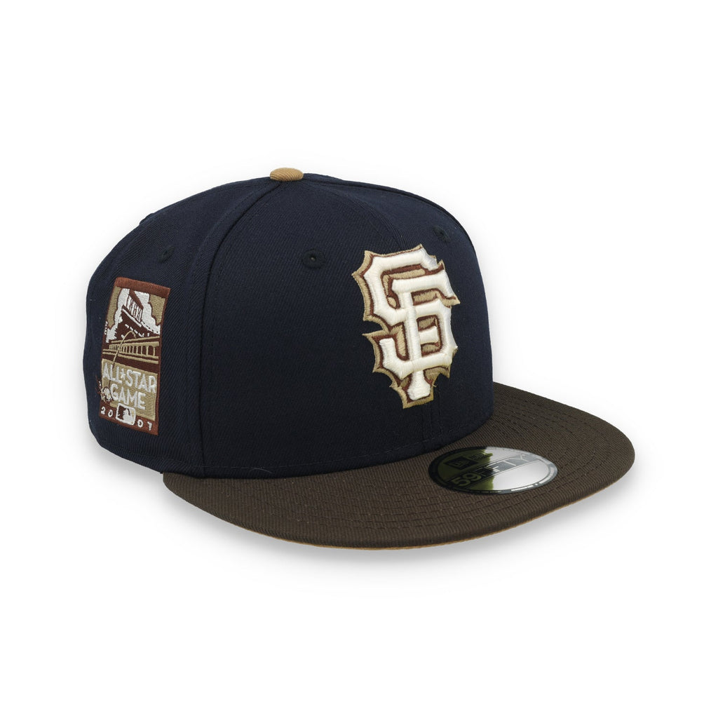 New Era San Francisco Giants 2007 All Star Side Patch 59IFTY Fitted Hat-Navy product image 1, provided for visual reference