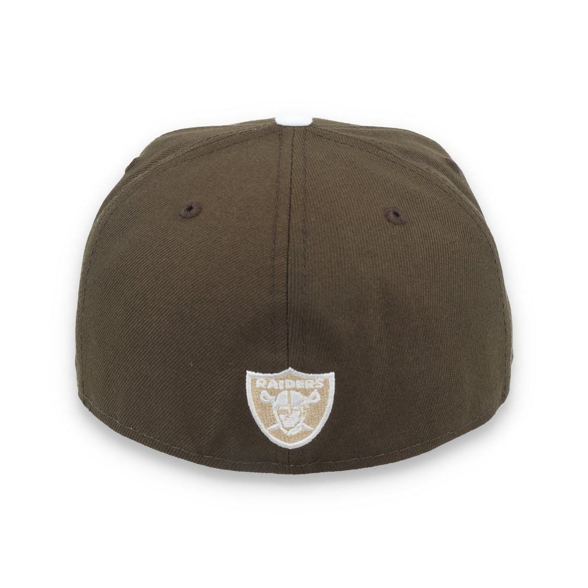 New Era Las Vegas Raiders Element 59FIFTY Fitted Hat-Walnut/Camel product image 5, provided for visual reference and product