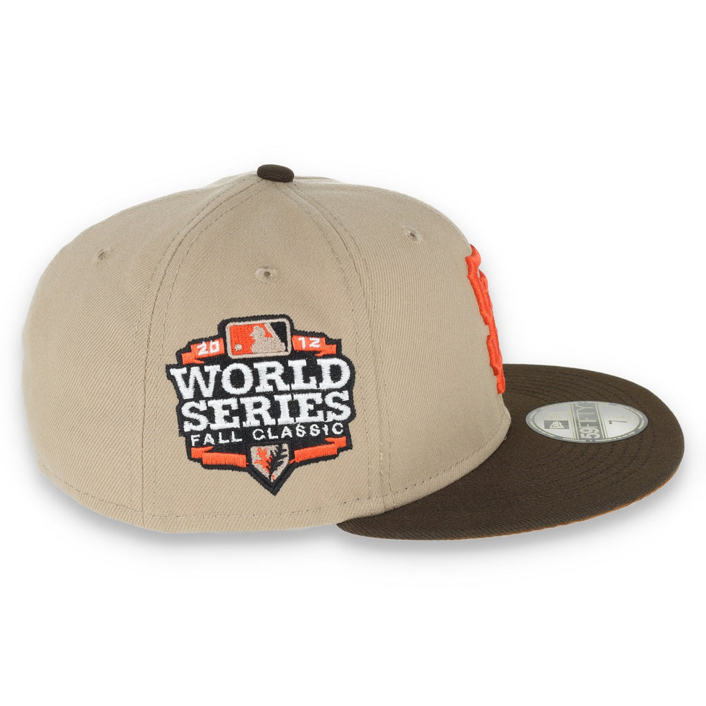 New Era San Francisco Giants 2012 World Series Fall Classic Side Patch 59FIFTY Fitted Khaki Hat product image 6, provided